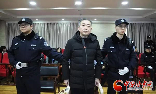 酒泉市委原常委、敦煌市委原書記詹順舟受賄案一審開庭（圖）