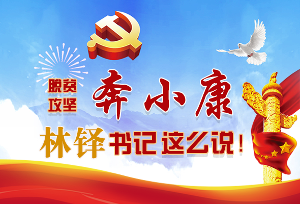 長圖|脫貧奔小康，林鐸書記這么說！