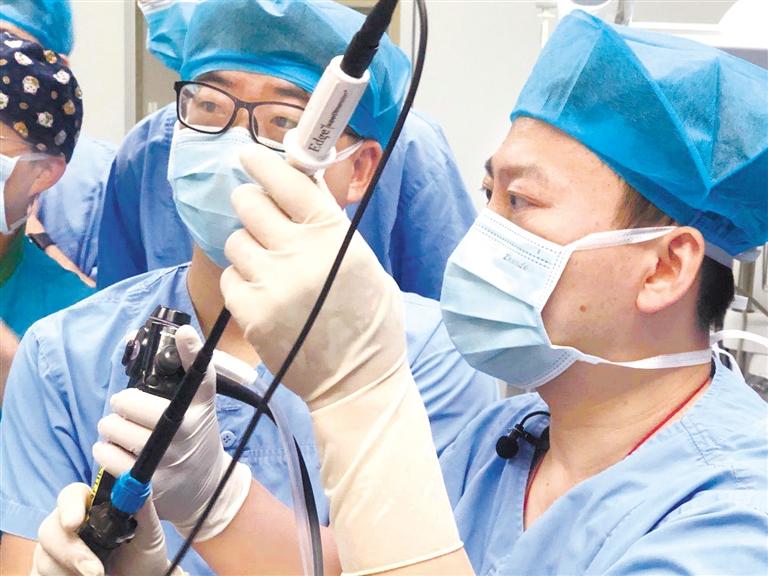 蘭大二院完成甘肅省首例電磁導航定位肺結(jié)節(jié)切除術