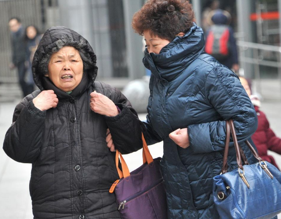 寒潮來襲，心腦血管疾病老年患者增加