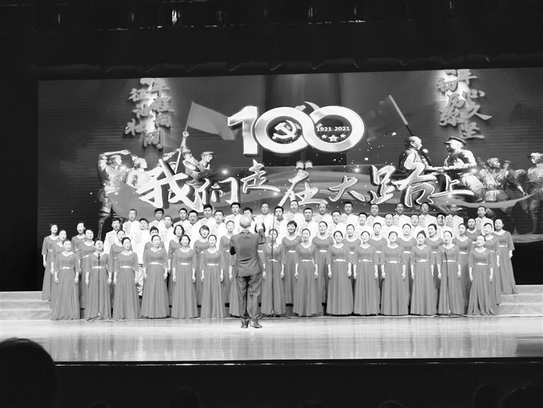 蘭州城關區(qū)舉行慶祝建黨百年合唱比賽 共64支隊伍4000人參賽