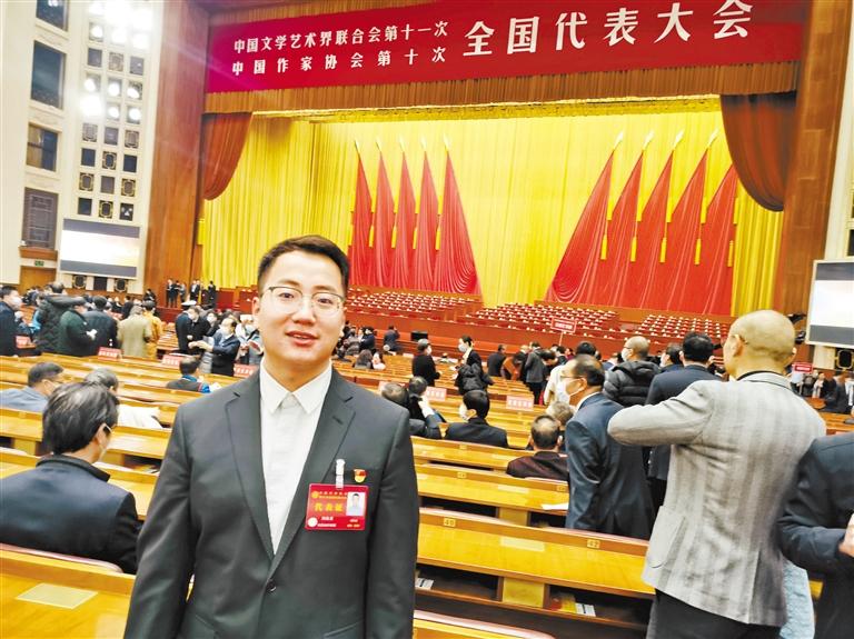 【聚焦2022甘肅兩會(huì)】網(wǎng)絡(luò)文學(xué)作家胡說(shuō)：不負(fù)初心，寫有意義的文字