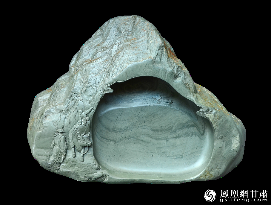 洮硯石質(zhì)細(xì)潤(rùn)堅(jiān)實(shí)，潑墨如油不損毫，書寫流利生輝。資料圖