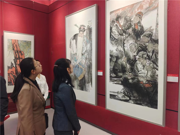 2023年5月，甘肅省紀(jì)委監(jiān)委機(jī)關(guān)、省委巡視辦、省文旅廳主辦，甘肅畫院承辦的甘肅省廉潔文化美術(shù)、書法、設(shè)計(jì)作品展開展，逾萬人參觀。.jpg