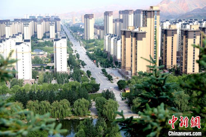 圖為樂都朝陽山片區(qū)?！⊙Φ?攝