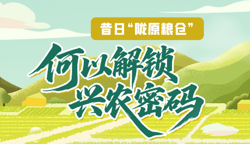 【理響中國·話隴點睛（3）】昔日“隴原糧倉”，何以解鎖“興農(nóng)密碼”