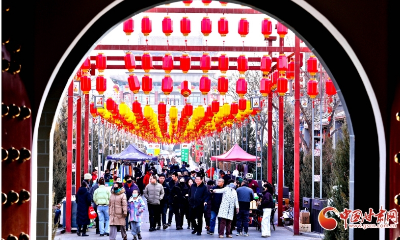 新春走基層·隴拍客丨張掖：便民市場(chǎng)年味濃